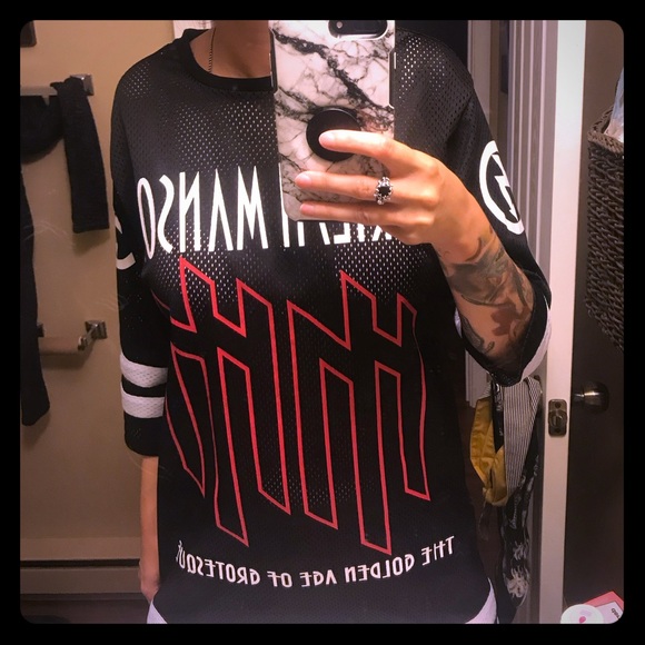 Marilyn manson jersey Clearance